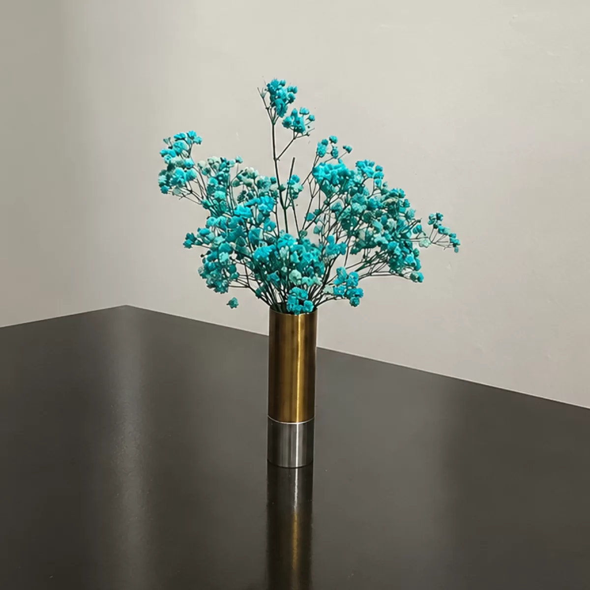 Brass Steel Vase