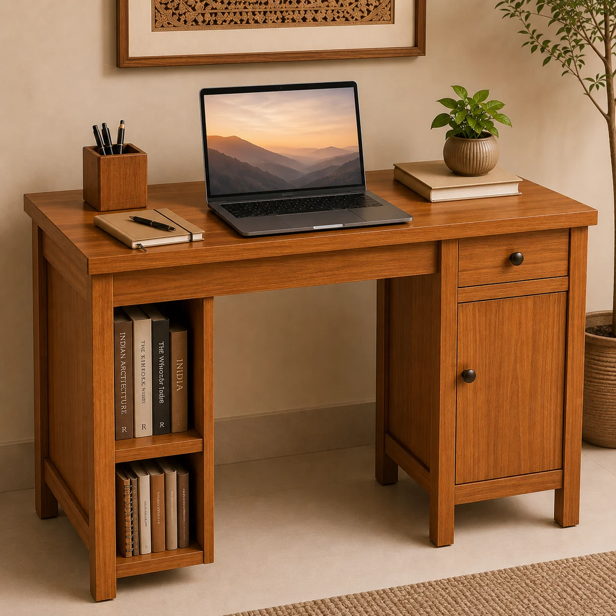 Compact Study Desk