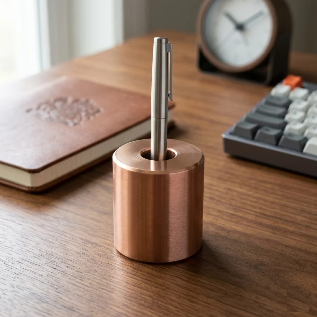 Copper Pen Holder