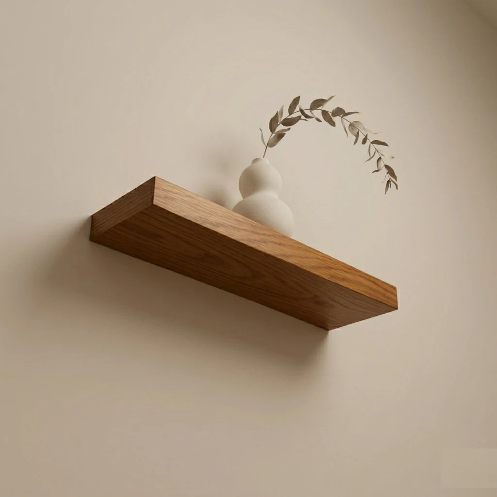 Floating Teak Shelf (3 sizes)