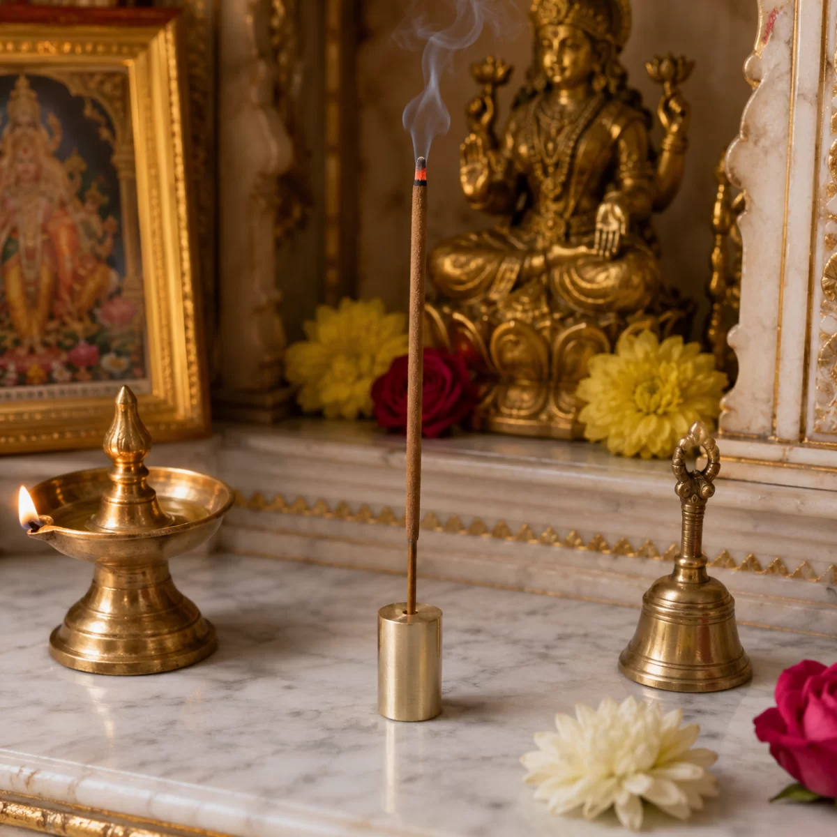 Brass Incense Holder