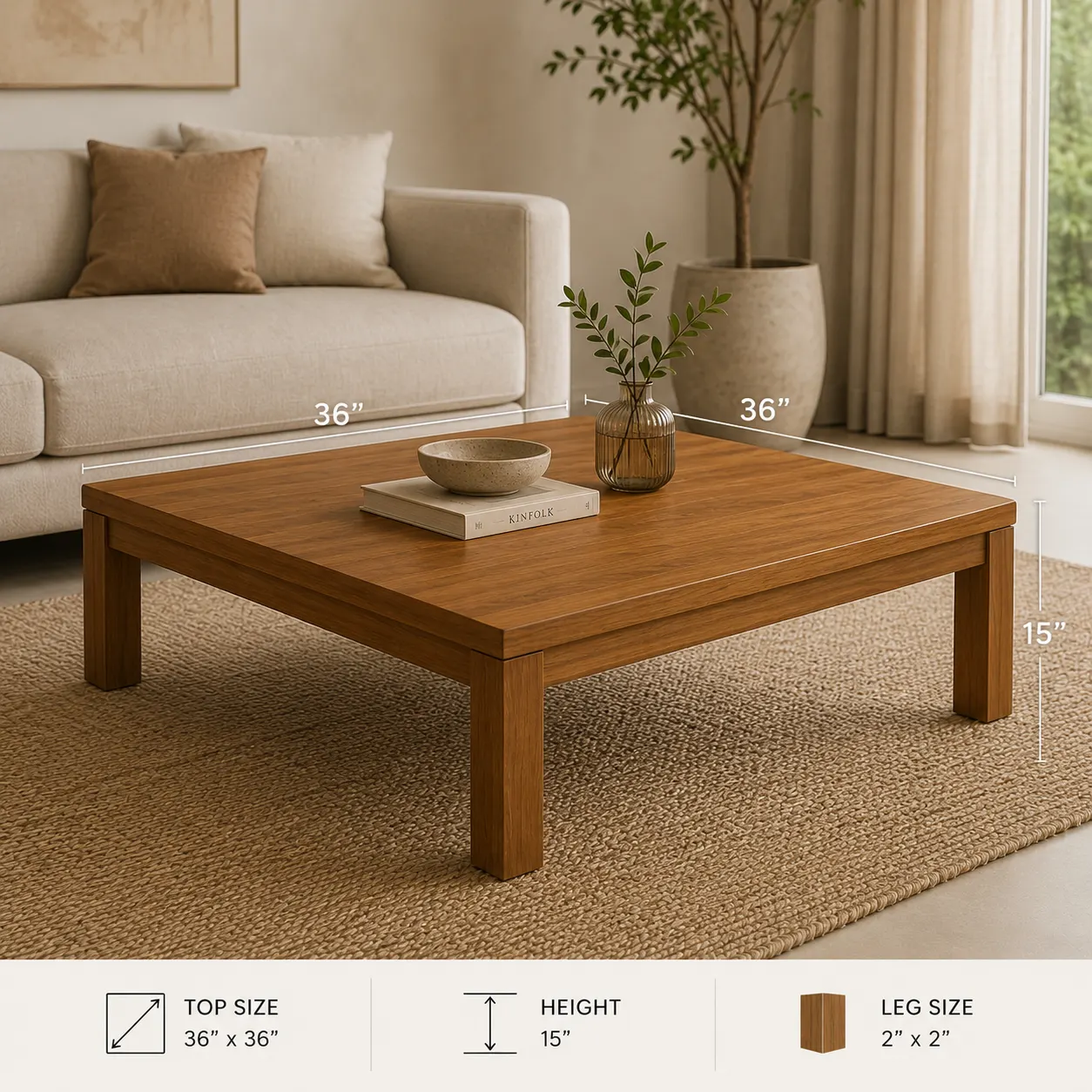 Monolith Low Coffee Table